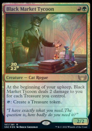 Black Market Tycoon [Streets of New Capenna Prerelease Promos] | Eastridge Sports Cards & Games