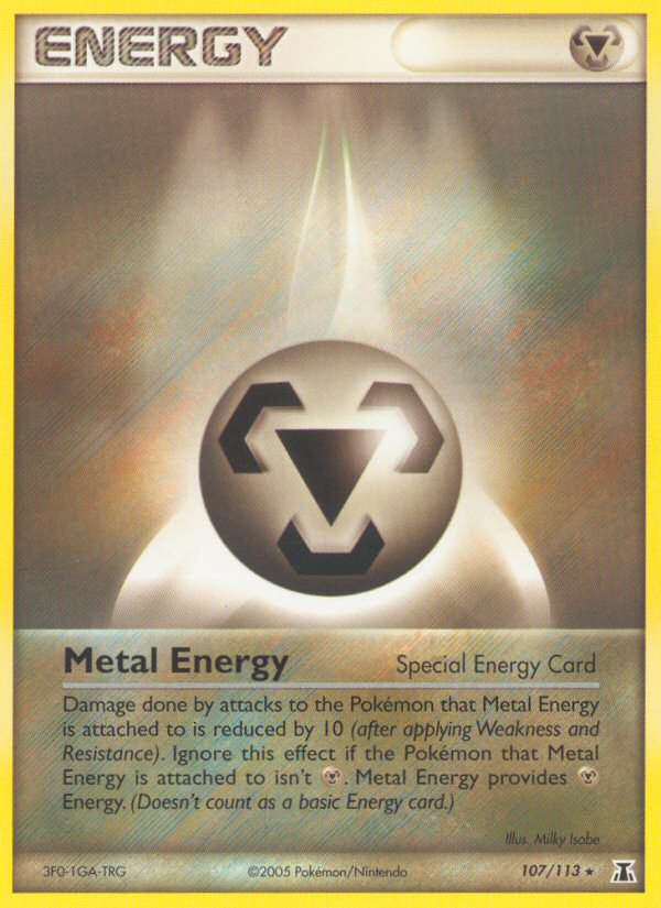 Metal Energy (107/113) [EX: Delta Species] | Eastridge Sports Cards & Games