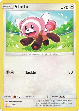 Stufful (4/30) [Sun & Moon: Trainer Kit - Alolan Raichu] | Eastridge Sports Cards & Games