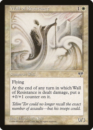 Wall of Resistance [Mirage] | Eastridge Sports Cards & Games
