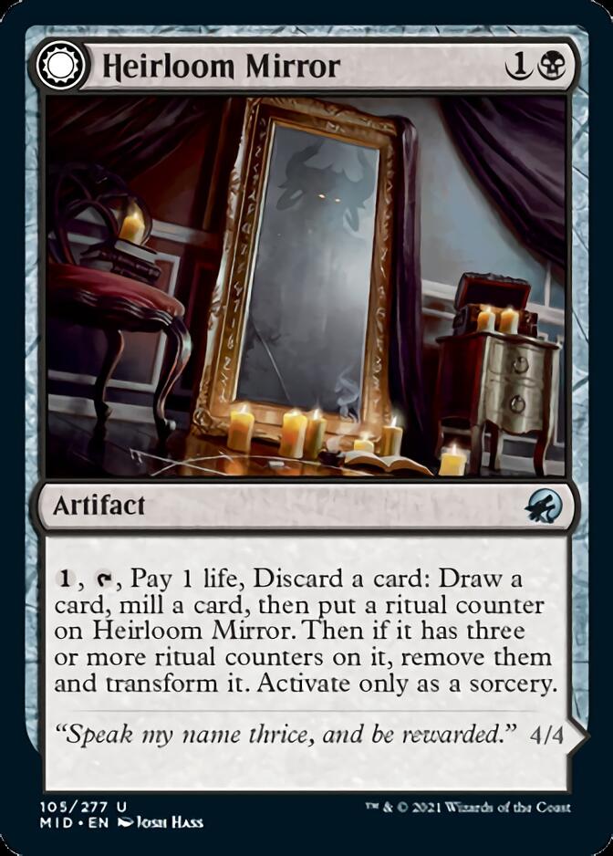 Heirloom Mirror // Inherited Fiend [Innistrad: Midnight Hunt] | Eastridge Sports Cards & Games