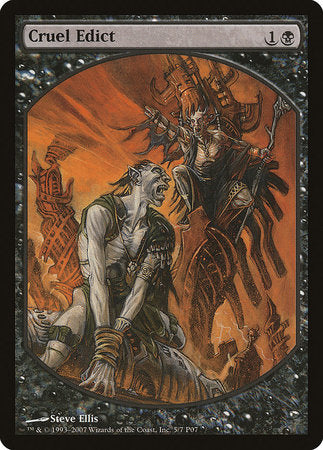 Cruel Edict [Magic Player Rewards 2007] | Eastridge Sports Cards & Games