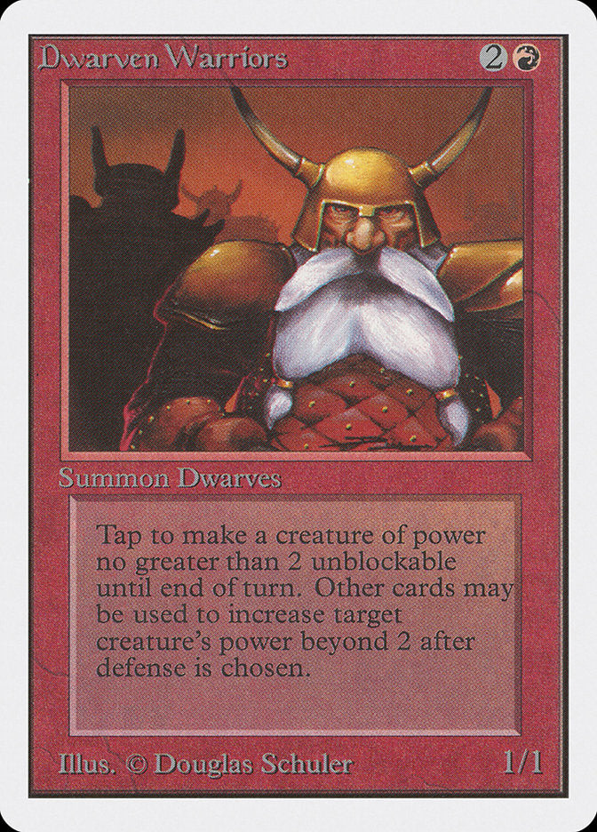 Dwarven Warriors [Unlimited Edition] | Eastridge Sports Cards & Games