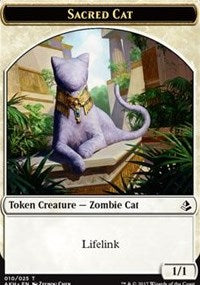 Sacred Cat // Insect Token [Amonkhet Tokens] | Eastridge Sports Cards & Games