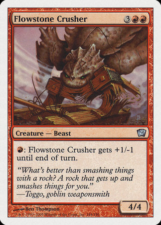 Flowstone Crusher [Ninth Edition] | Eastridge Sports Cards & Games