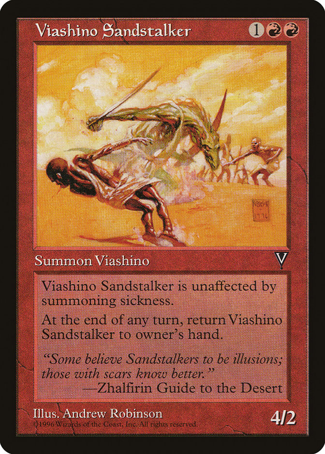 Viashino Sandstalker [Visions] | Eastridge Sports Cards & Games