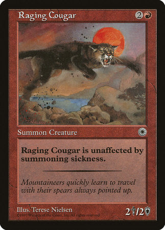 Raging Cougar [Portal] | Eastridge Sports Cards & Games