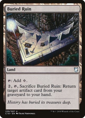 Buried Ruin [Commander 2018] | Eastridge Sports Cards & Games