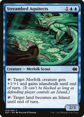 Streambed Aquitects [Duel Decks: Merfolk vs. Goblins] | Eastridge Sports Cards & Games