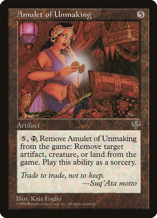 Amulet of Unmaking [Mirage] | Eastridge Sports Cards & Games