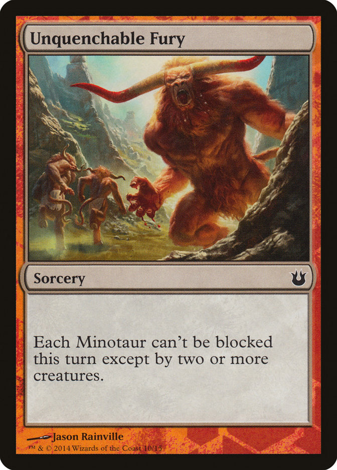 Unquenchable Fury [Born of the Gods Battle the Horde] | Eastridge Sports Cards & Games