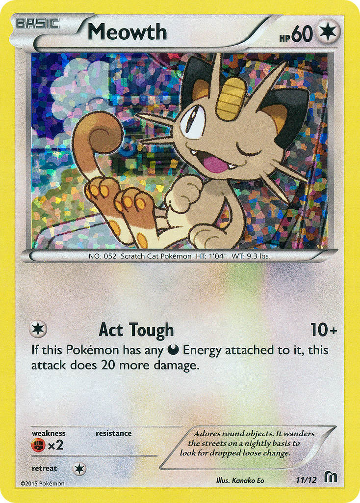 Meowth (11/12) [McDonald's Promos: 2016 Collection] | Eastridge Sports Cards & Games