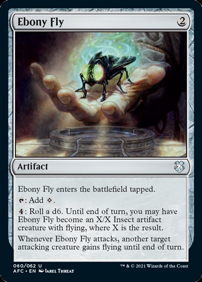 Ebony Fly [Dungeons & Dragons: Adventures in the Forgotten Realms Commander] | Eastridge Sports Cards & Games