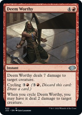 Deem Worthy [Jumpstart 2022] | Eastridge Sports Cards & Games