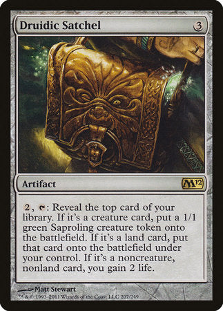 Druidic Satchel [Magic 2012] | Eastridge Sports Cards & Games