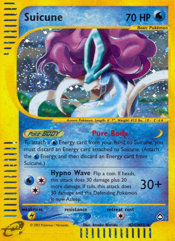 Suicune (H25/H32) [Aquapolis] | Eastridge Sports Cards & Games