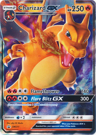 Charizard GX (SM211) (Jumbo Card) [Sun & Moon: Black Star Promos] | Eastridge Sports Cards & Games