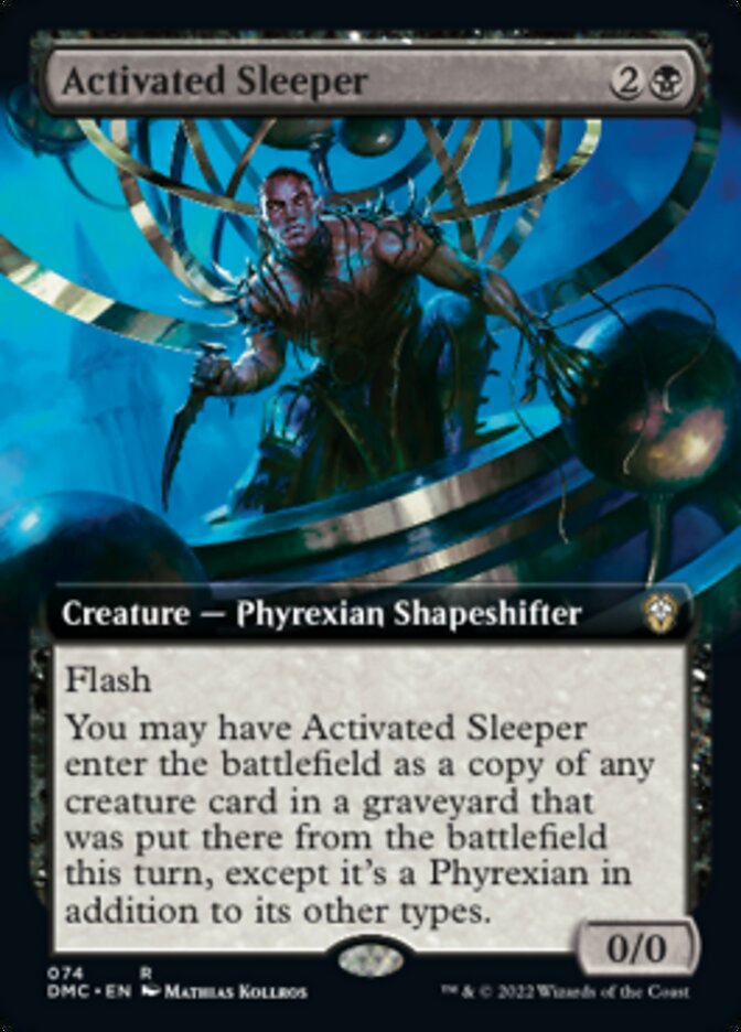 Activated Sleeper (Extended Art) [Dominaria United Commander] | Eastridge Sports Cards & Games