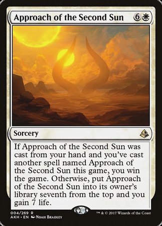 Approach of the Second Sun [Amonkhet] | Eastridge Sports Cards & Games