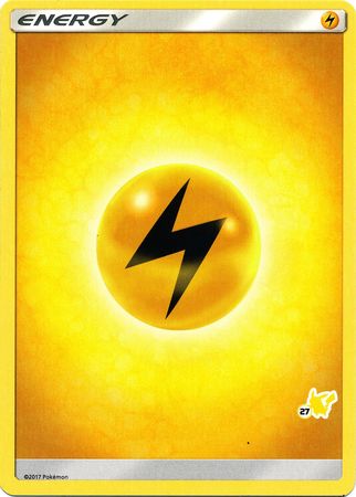 Lightning Energy (Pikachu Stamp #27) [Battle Academy 2020] | Eastridge Sports Cards & Games