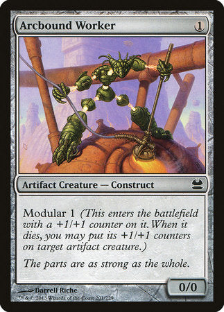 Arcbound Worker [Modern Masters] | Eastridge Sports Cards & Games