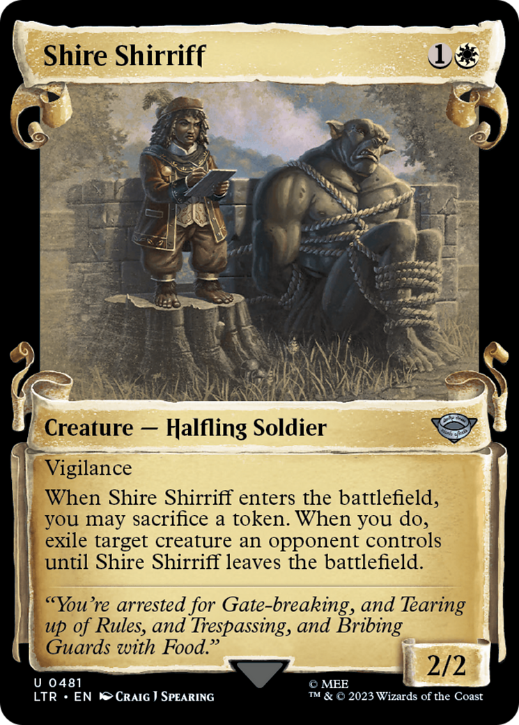 Shire Shirriff [The Lord of the Rings: Tales of Middle-Earth Showcase Scrolls] | Eastridge Sports Cards & Games