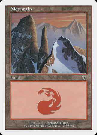 Mountain (337) [Seventh Edition] | Eastridge Sports Cards & Games