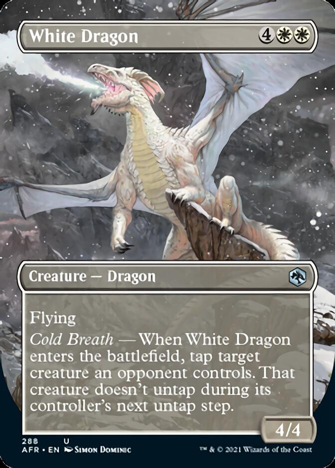 White Dragon (Extended) [Dungeons & Dragons: Adventures in the Forgotten Realms] | Eastridge Sports Cards & Games