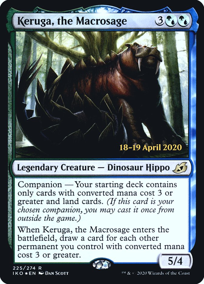 Keruga, the Macrosage  [Ikoria: Lair of Behemoths Prerelease Promos] | Eastridge Sports Cards & Games