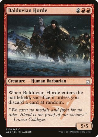 Balduvian Horde [Masters 25] | Eastridge Sports Cards & Games