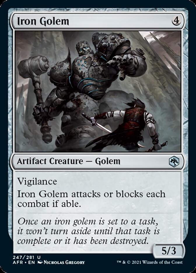 Iron Golem [Dungeons & Dragons: Adventures in the Forgotten Realms] | Eastridge Sports Cards & Games