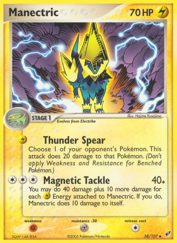 Manectric (38/107) [EX: Deoxys] | Eastridge Sports Cards & Games