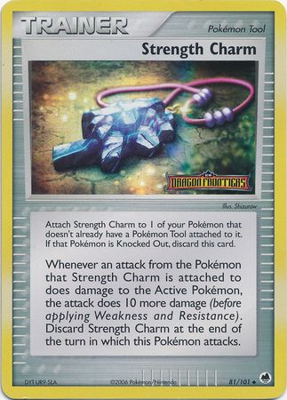 Strength Charm (81/101) (Stamped) [EX: Dragon Frontiers] | Eastridge Sports Cards & Games