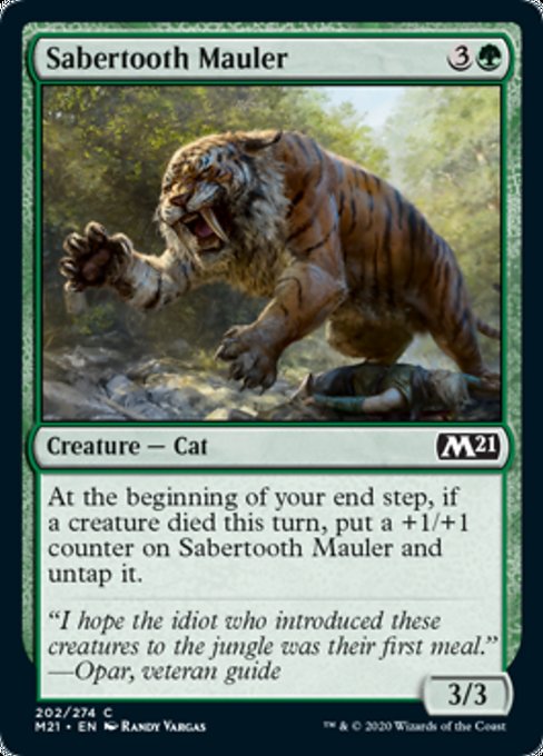 Sabertooth Mauler [Core Set 2021] | Eastridge Sports Cards & Games