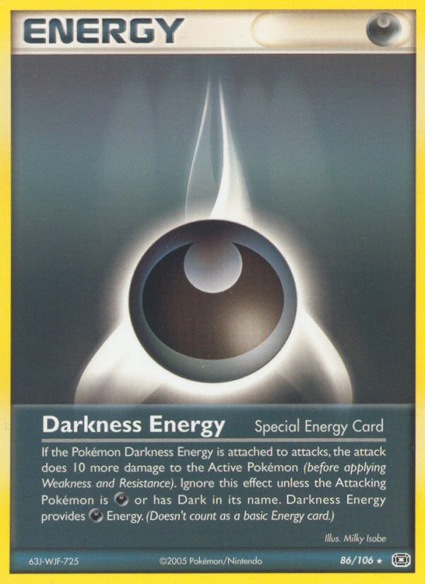 Darkness Energy (86/106) [EX: Emerald] | Eastridge Sports Cards & Games