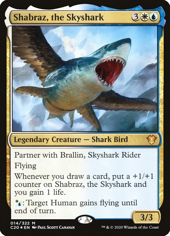 Shabraz, the Skyshark [Commander 2020] | Eastridge Sports Cards & Games