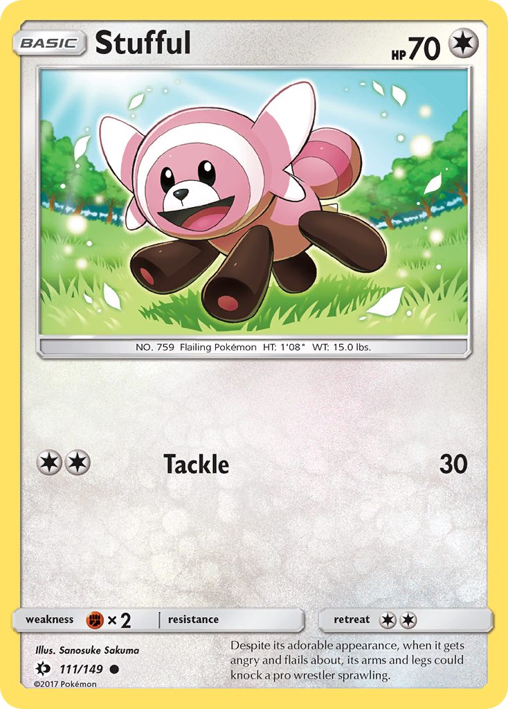 Stufful (111/149) [Sun & Moon: Base Set] | Eastridge Sports Cards & Games