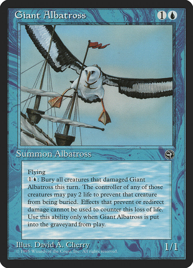 Giant Albatross (Red Flag) [Homelands] | Eastridge Sports Cards & Games