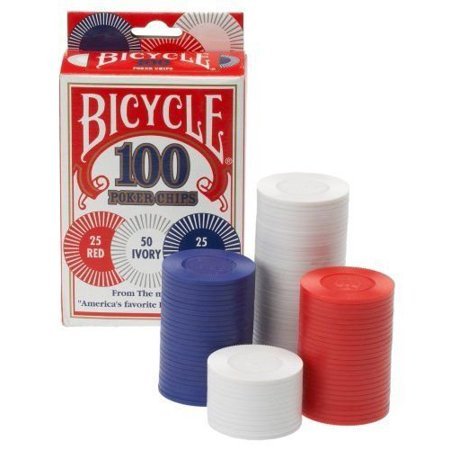Bicycle Poker Chips - 100ct | Eastridge Sports Cards & Games