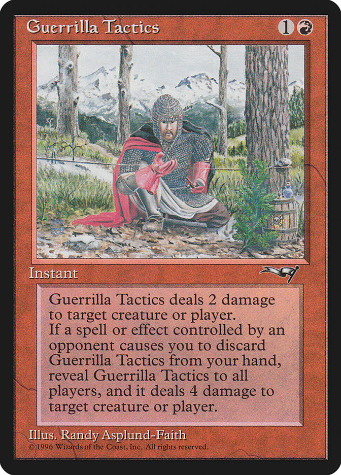 Guerrilla Tactics (Tripwire) [Alliances] | Eastridge Sports Cards & Games