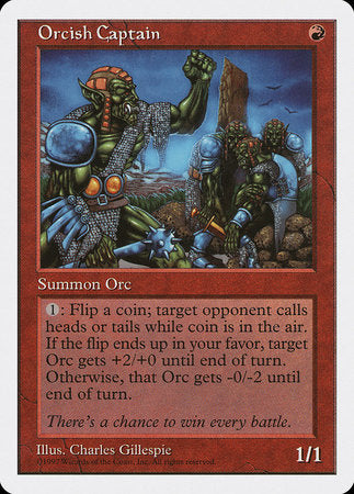 Orcish Captain [Fifth Edition] | Eastridge Sports Cards & Games