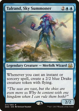 Talrand, Sky Summoner [Duel Decks: Mind vs. Might] | Eastridge Sports Cards & Games