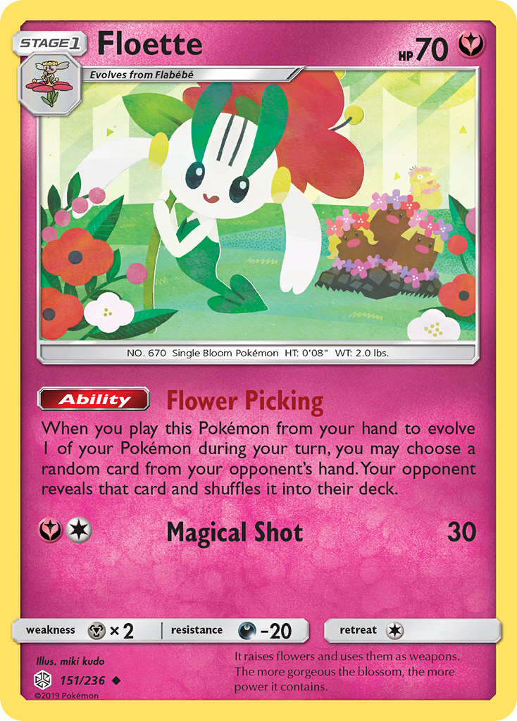 Floette (151/236) [Sun & Moon: Cosmic Eclipse] | Eastridge Sports Cards & Games