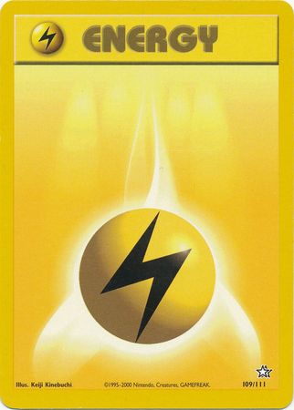 Lightning Energy (109/111) [Neo Genesis Unlimited] | Eastridge Sports Cards & Games