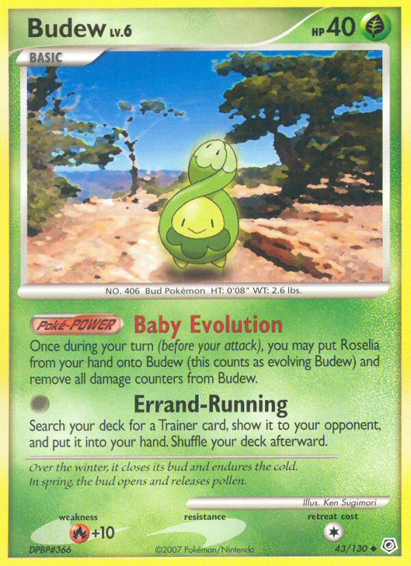 Budew (43/130) [Diamond & Pearl: Base Set] | Eastridge Sports Cards & Games