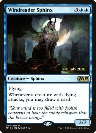 Windreader Sphinx [Core Set 2019 Promos] | Eastridge Sports Cards & Games