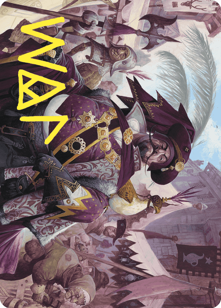 Discerning Financier Art Card (Gold-Stamped Signature) [Wilds of Eldraine Art Series] | Eastridge Sports Cards & Games