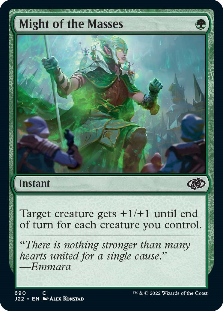 Might of the Masses [Jumpstart 2022] | Eastridge Sports Cards & Games