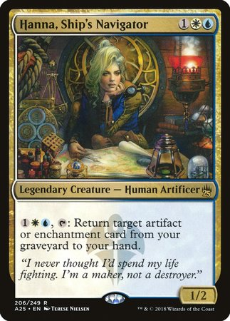 Hanna, Ship's Navigator [Masters 25] | Eastridge Sports Cards & Games