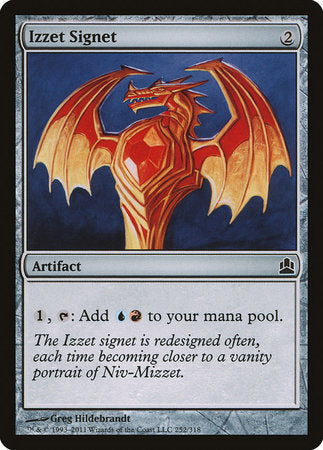 Izzet Signet [Commander 2011] | Eastridge Sports Cards & Games